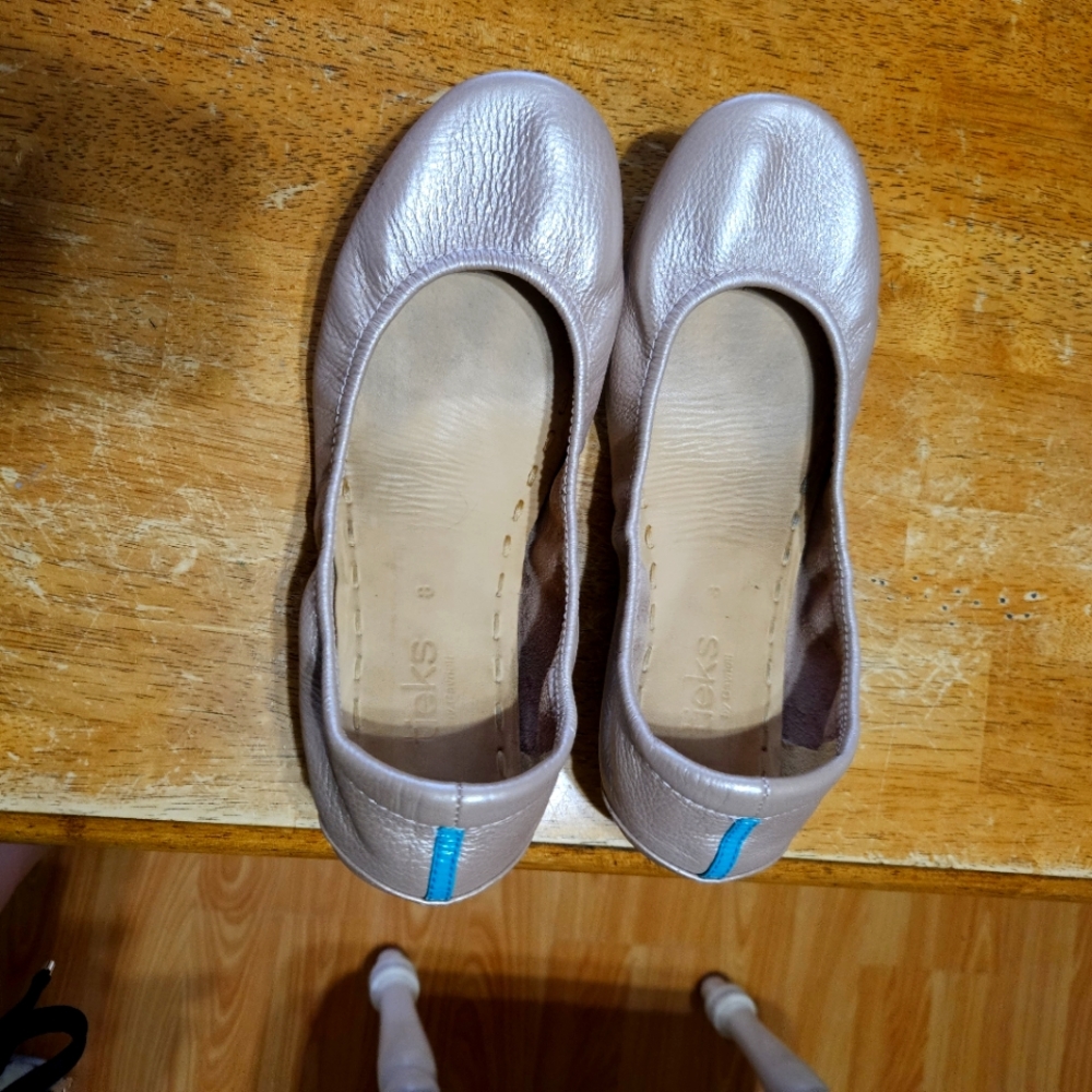 Tieks Ballet Flats Size 8 Rosé